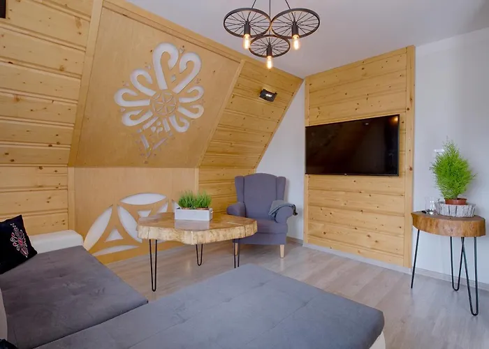 Apartament Góralska Ostoja prywatne wejście widok na Tatry